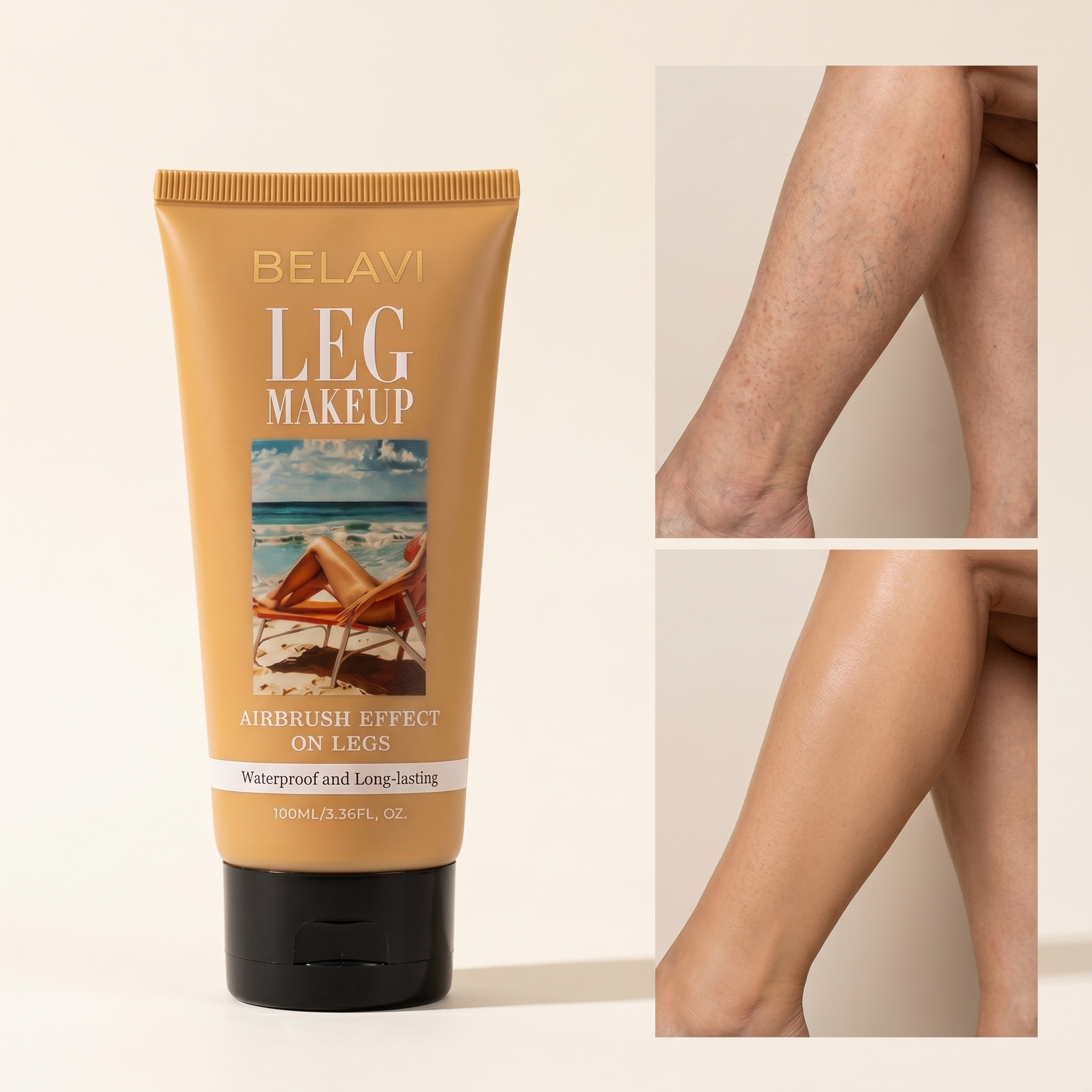 Belavi 60 Second Perfector — Full Coverage for Spider Veins, Scars, Age Spots & Stretch Marks